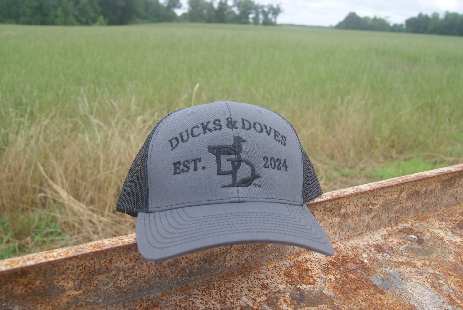 Ducks and DovesGray Hat